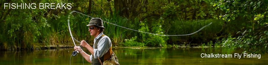 Chalkstream fly fishing with Fishing Breaks